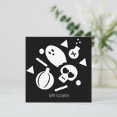 Bonne carte de voeux Halloween | ÉFFRAYANTS (Debout devant)