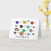 Bonne carte de voeux Ham Club - Customisez-la ! (Fleur jaune)