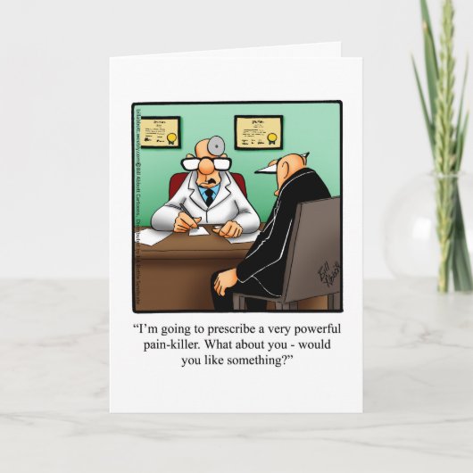 Bonne carte de voeux Humour (Devant)