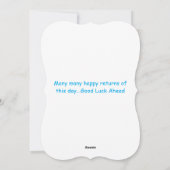 Bonne carte de voeux numérique personnalisable ann (Dos)