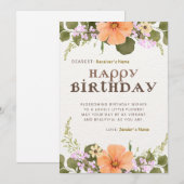 Bonne carte de voeux numérique personnalisable ann (Devant / Derrière)