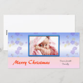 Bonne carte de voeux photo de vacances (Devant / Derrière)