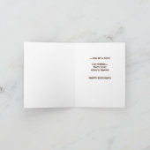 Bonne carte de voeux pliée Buckaroo Anniversaire (Intérieur)