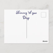 Bonne carte de voeux pour danseuse du ventre d'ann (Dos)