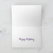 Bonne carte de voeux pour fille Shitzu Anniversair (Intérieur)