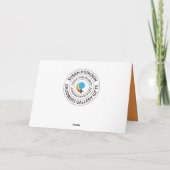 Bonne carte de voeux pour gâteau d'anniversaire (Dos)