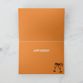 Bonne carte de voeux pour gâteau d'anniversaire (Intérieur)