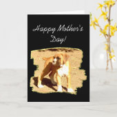 Bonne carte de voeux pour la boîte aux lettres de  (Fleur jaune)