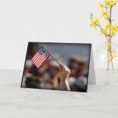 Bonne carte de voeux pour la fête des anciens comb (Fleur jaune)