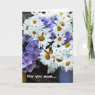 Bonne carte de voeux pour la fête des mères