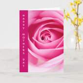 Bonne carte de voeux pour la fête des mères (Fleur jaune)