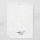 Bonne carte de voeux pour la Journée des Femmes (Dos)