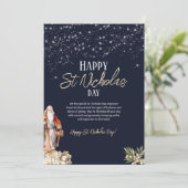 Bonne carte de voeux pour la Saint-Nicolas (Debout devant)