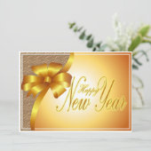 Bonne carte de voeux pour le Nouvel An (Debout devant)