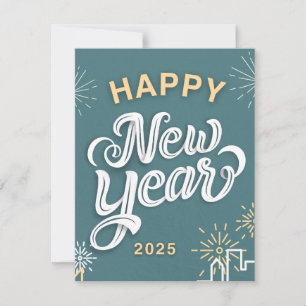 Bonne Carte de voeux pour le Nouvel An 2025