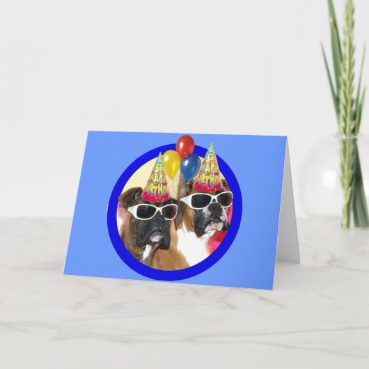 Bonne carte de voeux pour les boîtes d'anniversair (Devant)