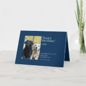 Bonne carte de voeux pour les collègues de laborat (Devant)