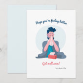 Bonne carte de voeux pour les hommes (Devant / Derrière)