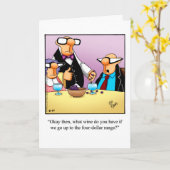 Bonne carte de voeux pour l'Humour d'anniversaire (Fleur jaune)