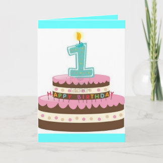 Bonne carte de voeux Recyclée anniversaire