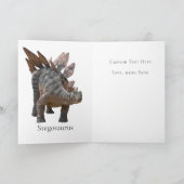 Bonne carte Dinosaur Jurassic Jungle (Intérieur)