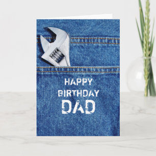 Bonne carte d'outil papa anniversaire
