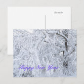 Bonne carte du Nouvel An (Devant / Derrière)