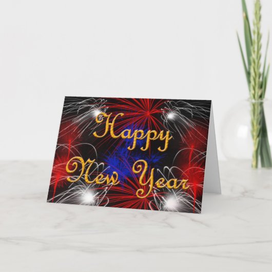 Bonne carte du Nouvel An (Devant)