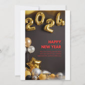 Bonne carte du Nouvel An (Dos)