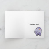 Bonne carte Elephant (Intérieur)