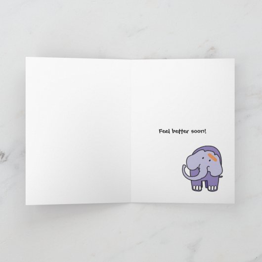 Bonne carte Elephant (Intérieur)