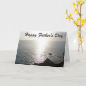 Bonne carte Fête des pères (Fleur jaune)