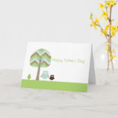 Bonne carte Fête des pères (Fleur jaune)