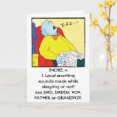 Bonne carte Fête des pères (Fleur jaune)