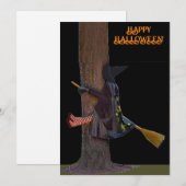 Bonne carte Halloween (Devant / Derrière)