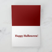 Bonne carte Halloween (Intérieur)