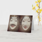 Bonne carte Halloween (Fleur jaune)