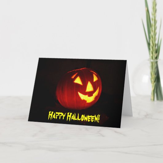 Bonne carte Halloween (Devant)