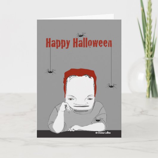 Bonne carte Halloween Frankenstein (Devant)
