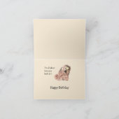 Bonne carte Hawk pour le jugement d'anniversaire (Intérieur)