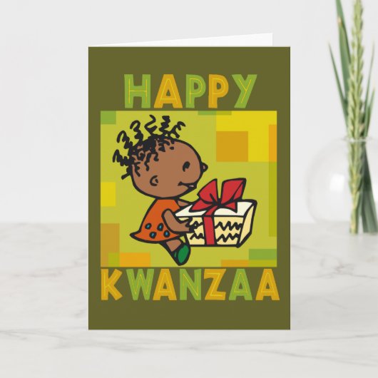 Bonne carte Kwanzaa (Devant)