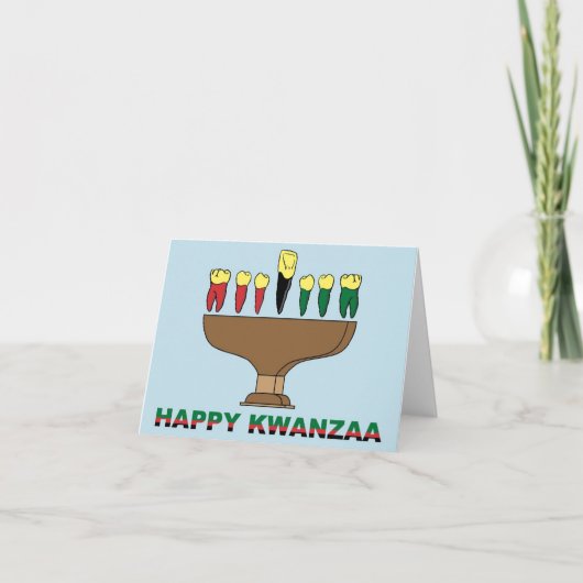 Bonne carte Kwanzaa (Devant)