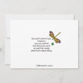 Bonne carte Luck_Flat 7"x5" (Dos)