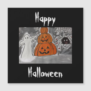 Bonne carte magnétique Halloween