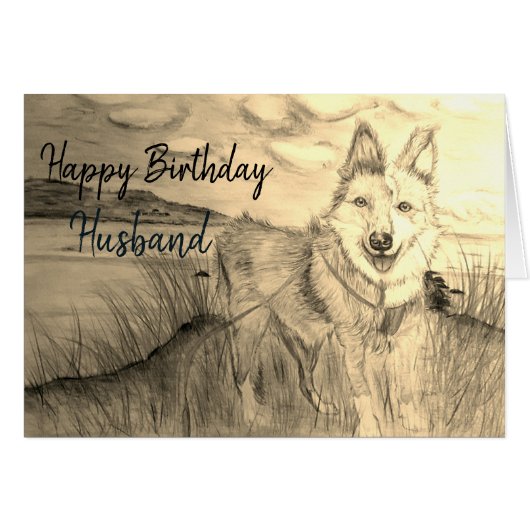 Bonne carte marie d'anniversaire (Devant horizontal)