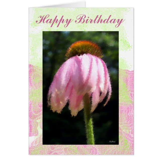 Bonne carte mère d'anniversaire (Devant)