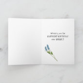 Bonne carte mère d'anniversaire (Intérieur)