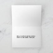 Bonne carte mère Fête des pères (Intérieur)