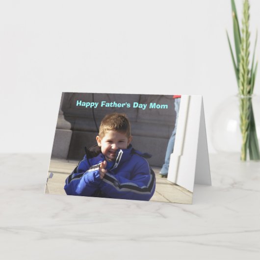 Bonne carte mère Fête des pères (Devant)