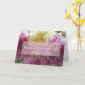 Bonne carte noire de la Journée nationale de l'oei (Fleur jaune)